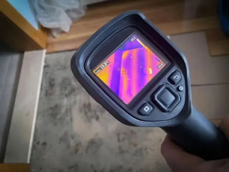 Thermal camera leak detection in San Diego