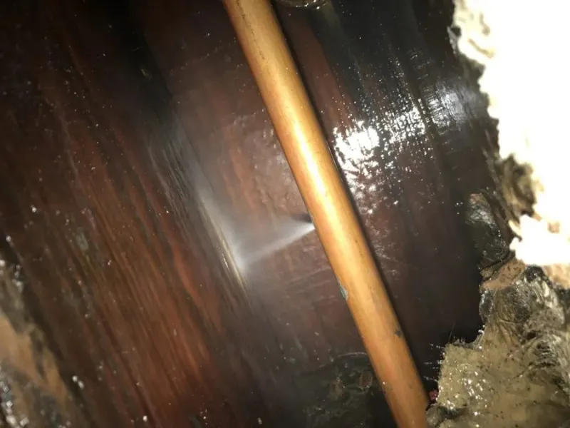 Pipe leak detection