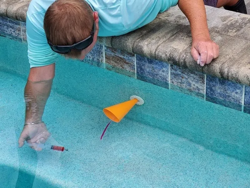Pool leak detection