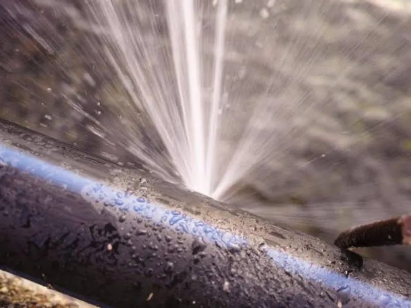 Water leak detection